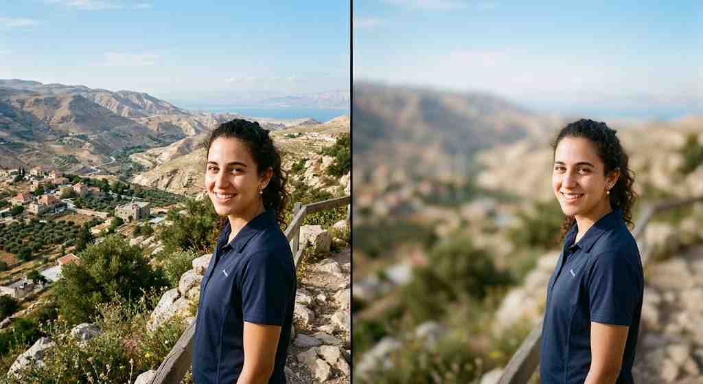 מהו עומק שדה בצילום? 1 בחירת עומק שדה - שלומי הפקות