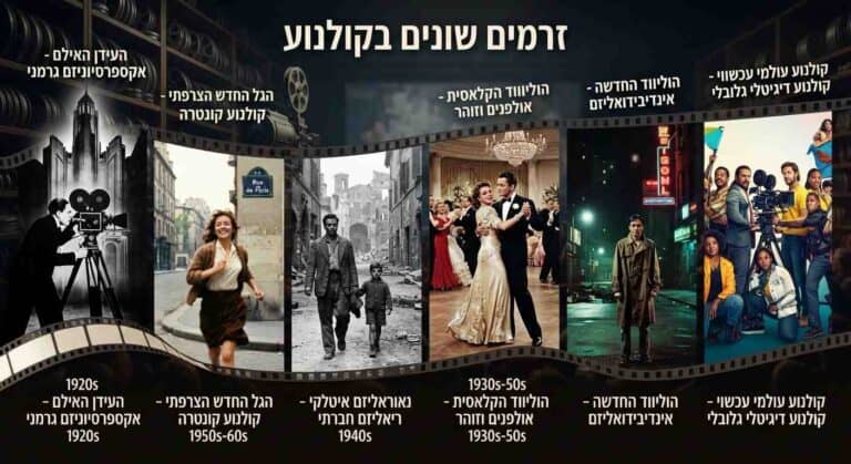 Read more about the article זרמים בקולנוע